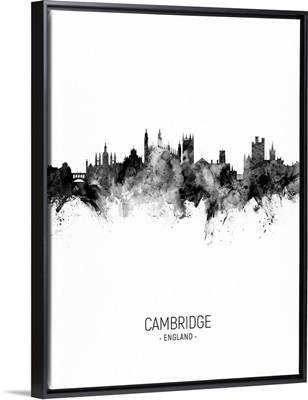 Cambridge England Skyline
