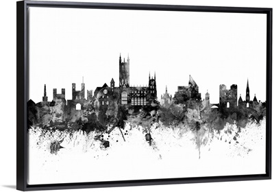 Canterbury England Skyline