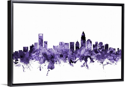 Charlotte North Carolina Skyline