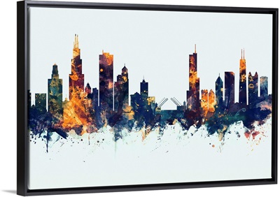 Chicago Illinois Skyline