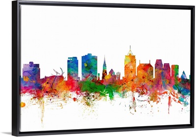 Christchurch New Zealand Skyline