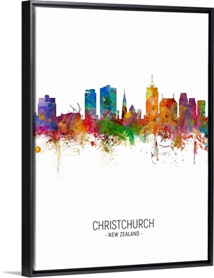 Christchurch New Zealand Skyline