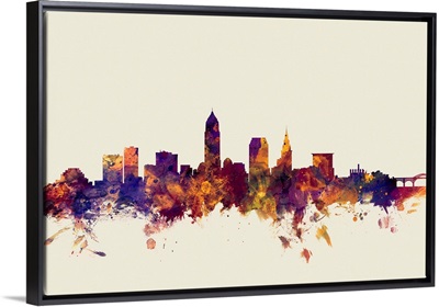 Cleveland Ohio Skyline