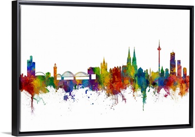 Cologne Germany Skyline