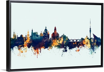 Dresden Germany Skyline