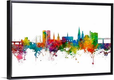 Dundee Scotland Skyline