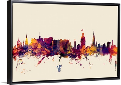 Edinburgh Scotland Skyline