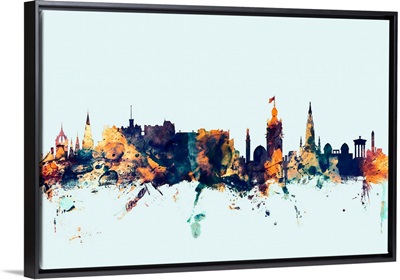 Edinburgh Scotland Skyline