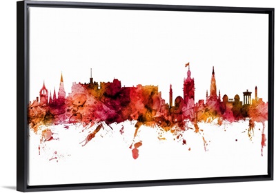 Edinburgh Scotland Skyline