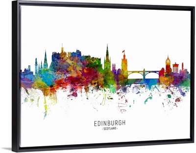 Edinburgh Scotland Skyline