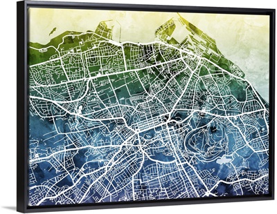 Edinburgh Street Map
