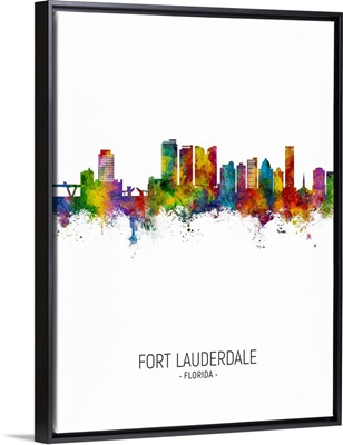 Fort Lauderdale Florida Skyline