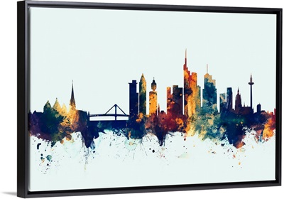 Frankfurt Germany Skyline