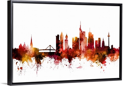 Frankfurt Germany Skyline