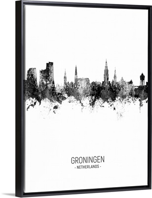 Groningen The Netherlands Skyline