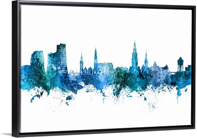 Groningen The Netherlands Skyline