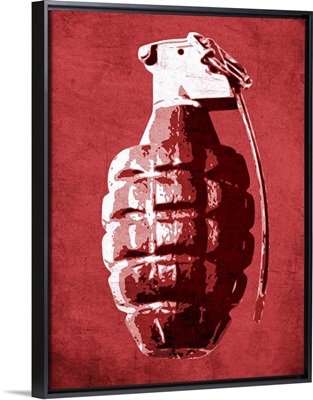 Hand Grenade on Red