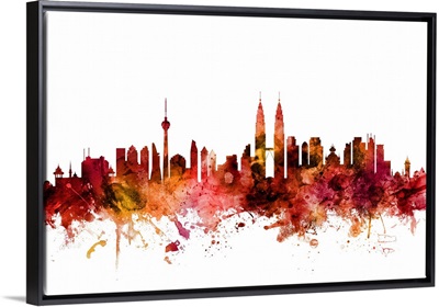 Kuala Lumpur Malaysia Skyline