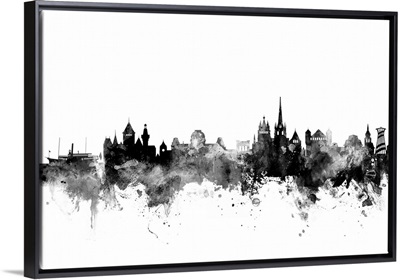 Lausanne Switzerland Skyline