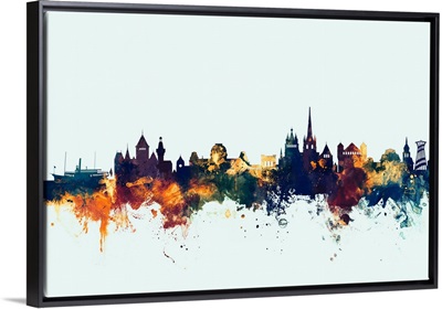 Lausanne Switzerland Skyline