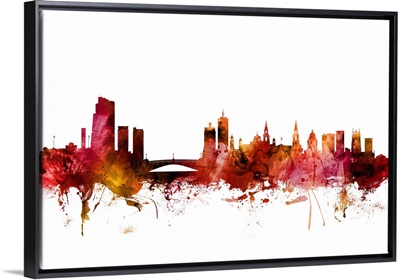 Leeds England Skyline