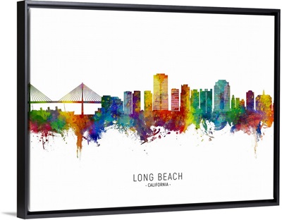 Long Beach California Skyline
