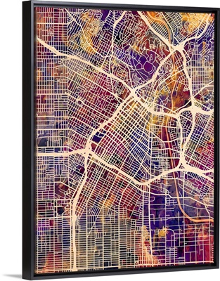 Los Angeles City Street Map