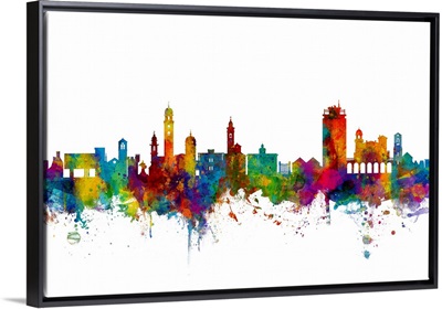 Lugano Switzerland Skyline