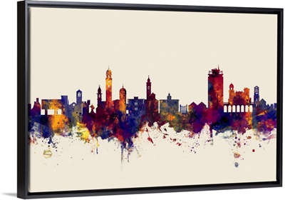 Lugano Switzerland Skyline