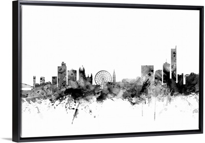 Manchester England Skyline