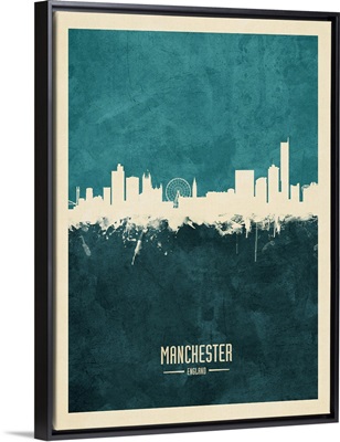 Manchester England Skyline