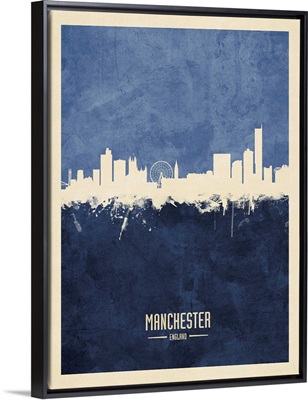 Manchester England Skyline