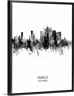 Manila Philippines Skyline