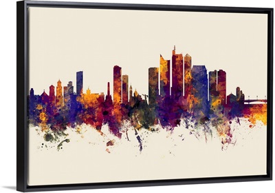 Manila Philippines Skyline