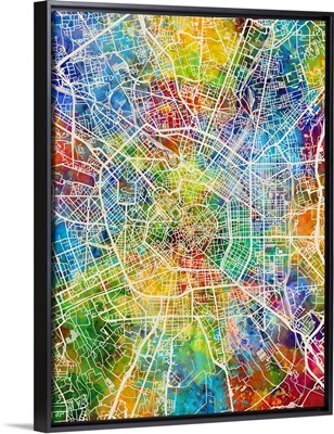 Milan Italy City Map