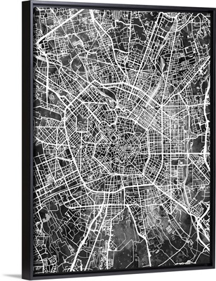 Milan Italy City Map