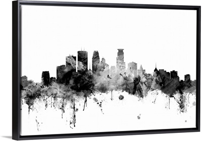 Minneapolis Minnesota Skyline