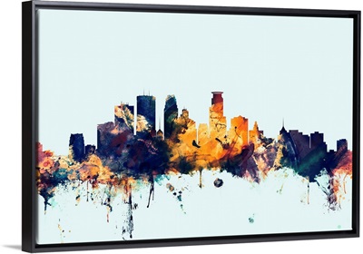 Minneapolis Minnesota Skyline