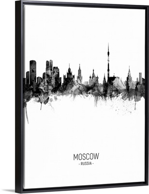 Moscow Russia Skyline