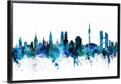 Munich Germany Skyline