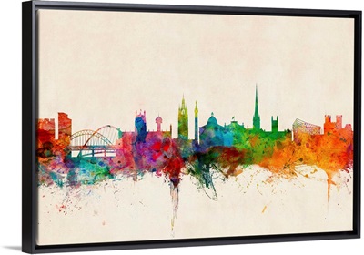 Newcastle England Skyline