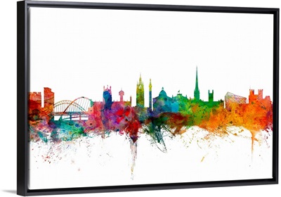 Newcastle England Skyline