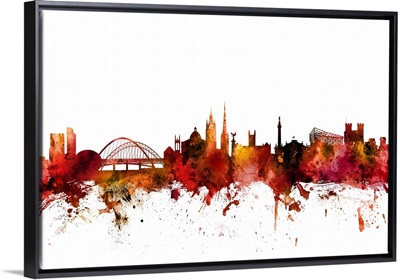 Newcastle England Skyline