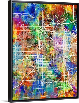 Omaha Nebraska City Map