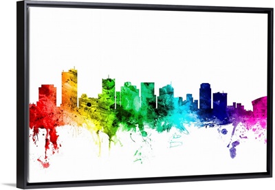 Phoenix Arizona Skyline, Rainbow