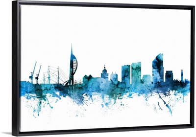 Portsmouth England Skyline