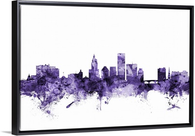 Providence Rhode Island Skyline