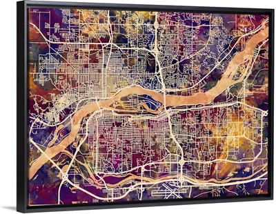 Quad Cities Street Map