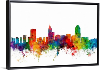 Raleigh North Carolina Skyline