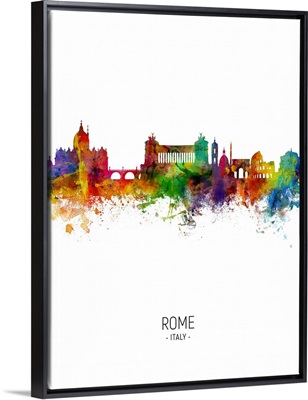 Rome Italy Skyline